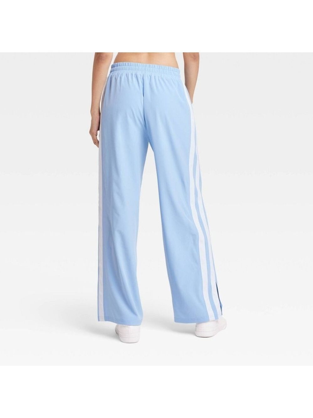 Joylab Piped Mid Rise Extra Long Lenght Split Hem Track Pants - Picture 2 of 4